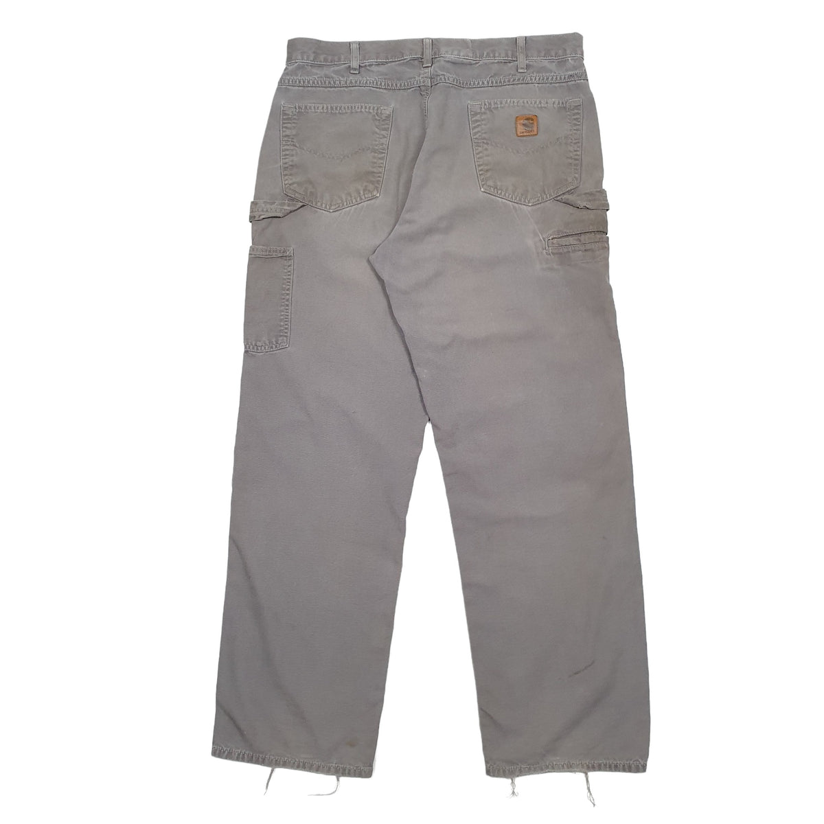 Mens Grey Carhartt B159 Carpenter Trousers