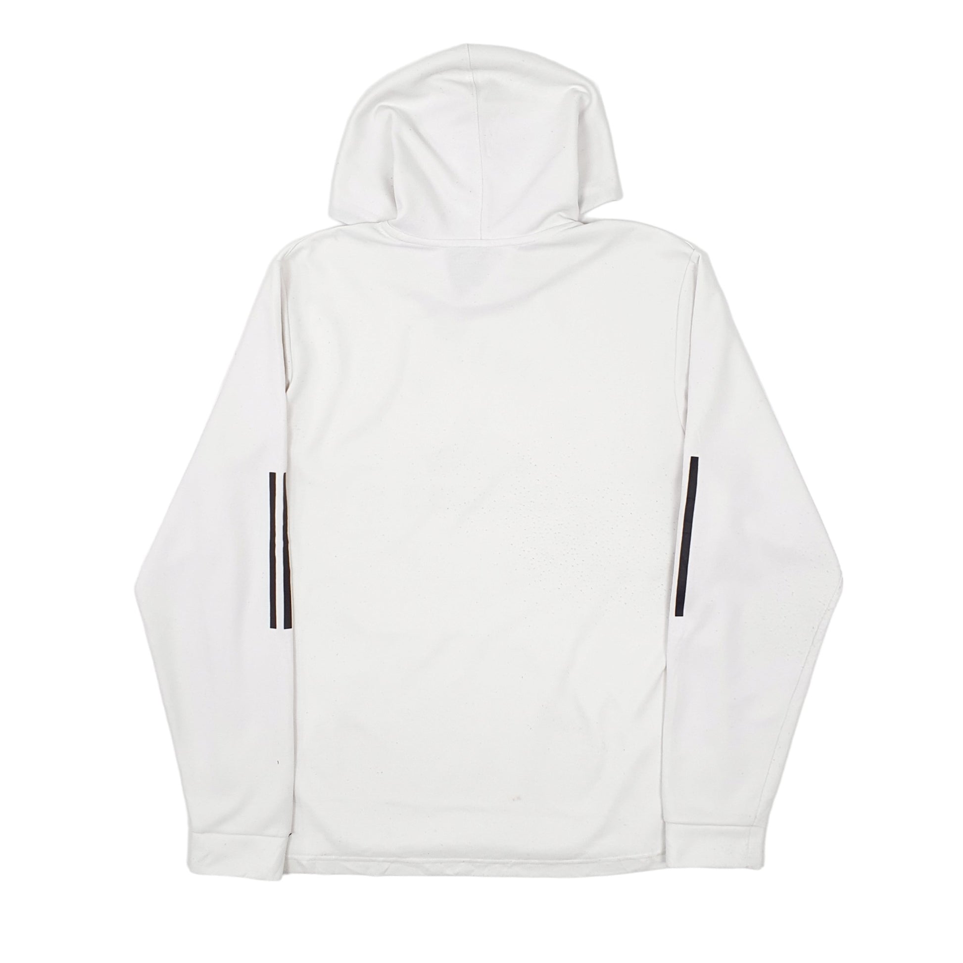 Mens White Adidas  Hoodie Jumper
