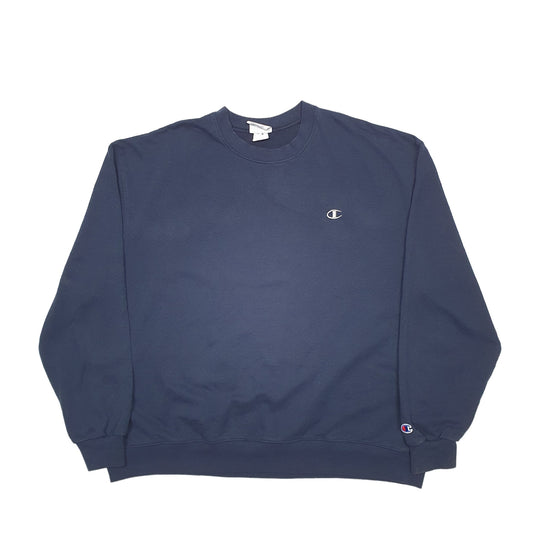 Mens Navy Champion  Crewneck Jumper
