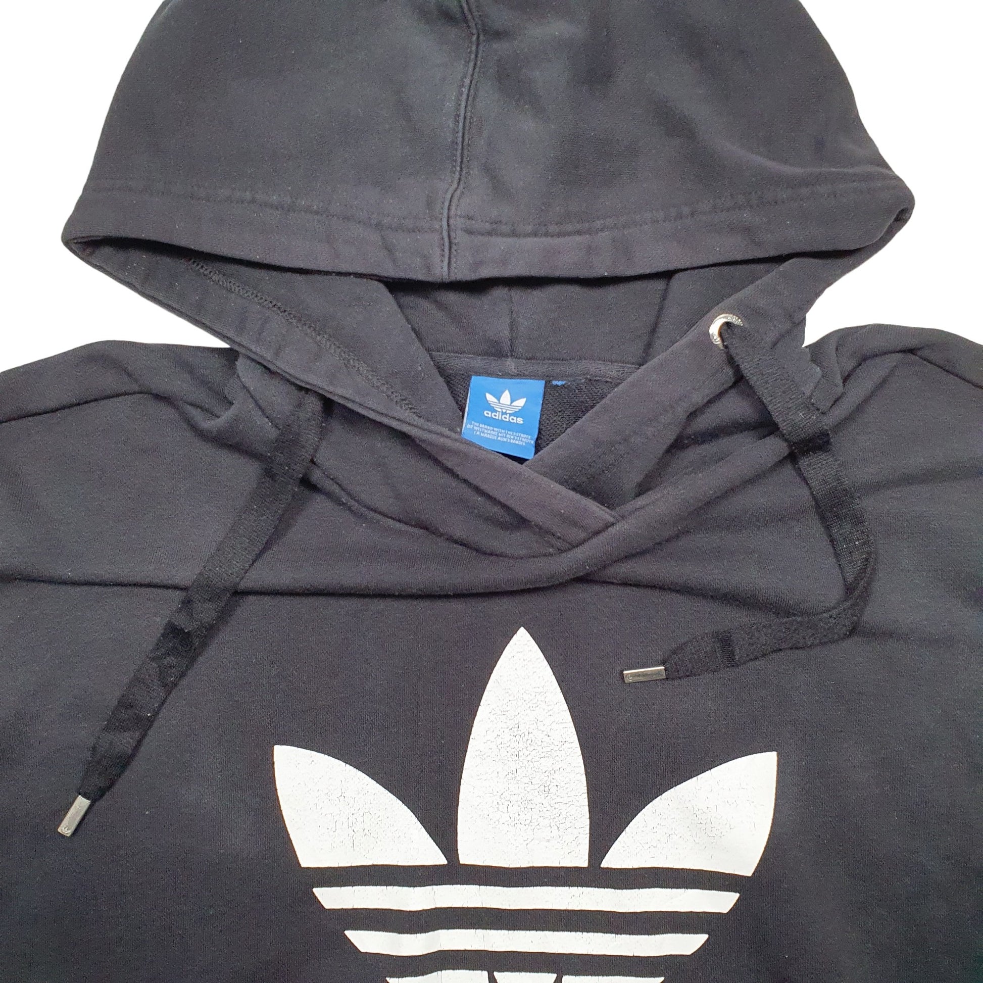 Womens Black Adidas  Hoodie Jumper