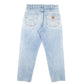 Mens Blue Carhartt Carpenter B17 JeansW32 L28