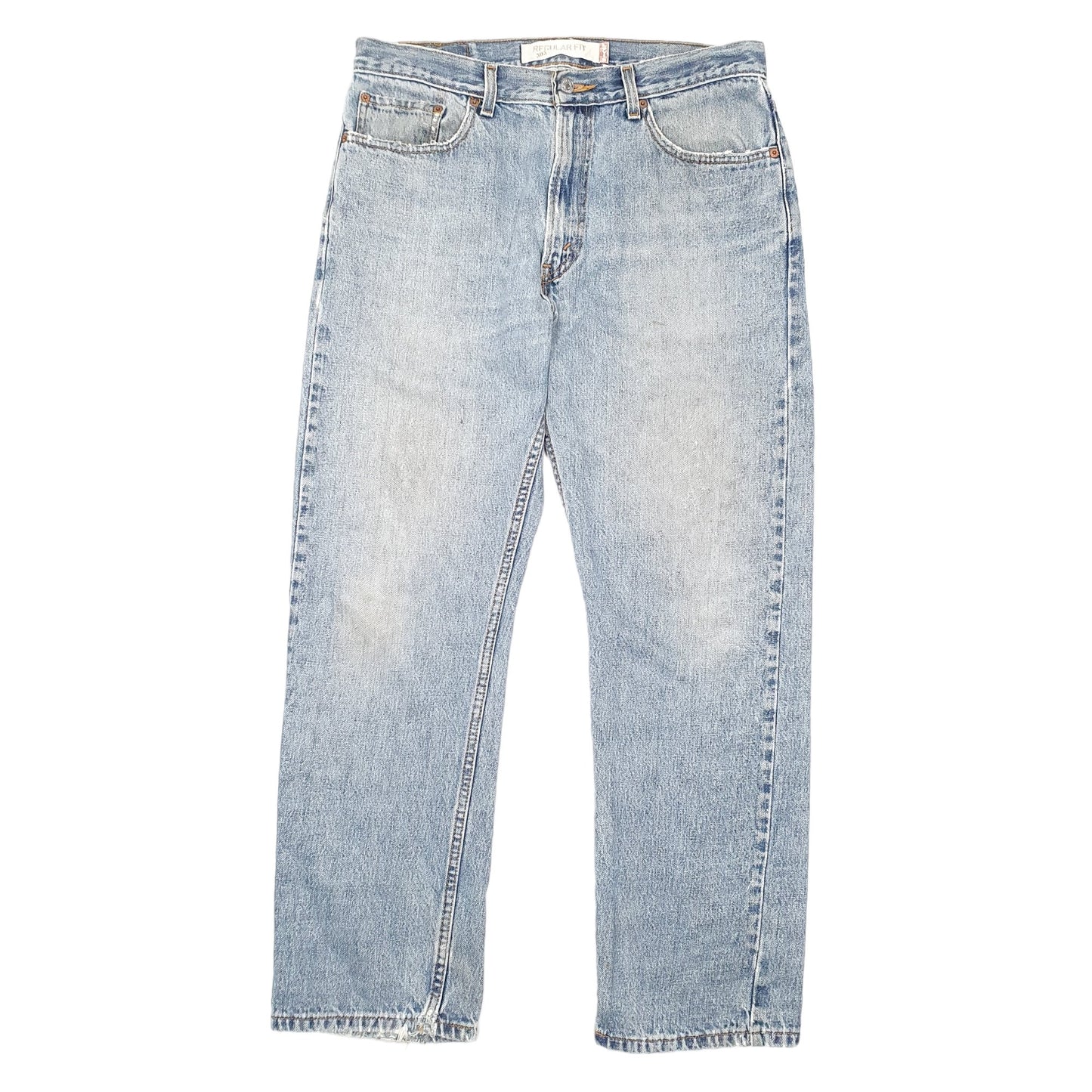 Mens Blue Levis  505 JeansW34 L30