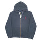 Mens Black Polo Ralph Lauren Hoodie Full Zip Jumper