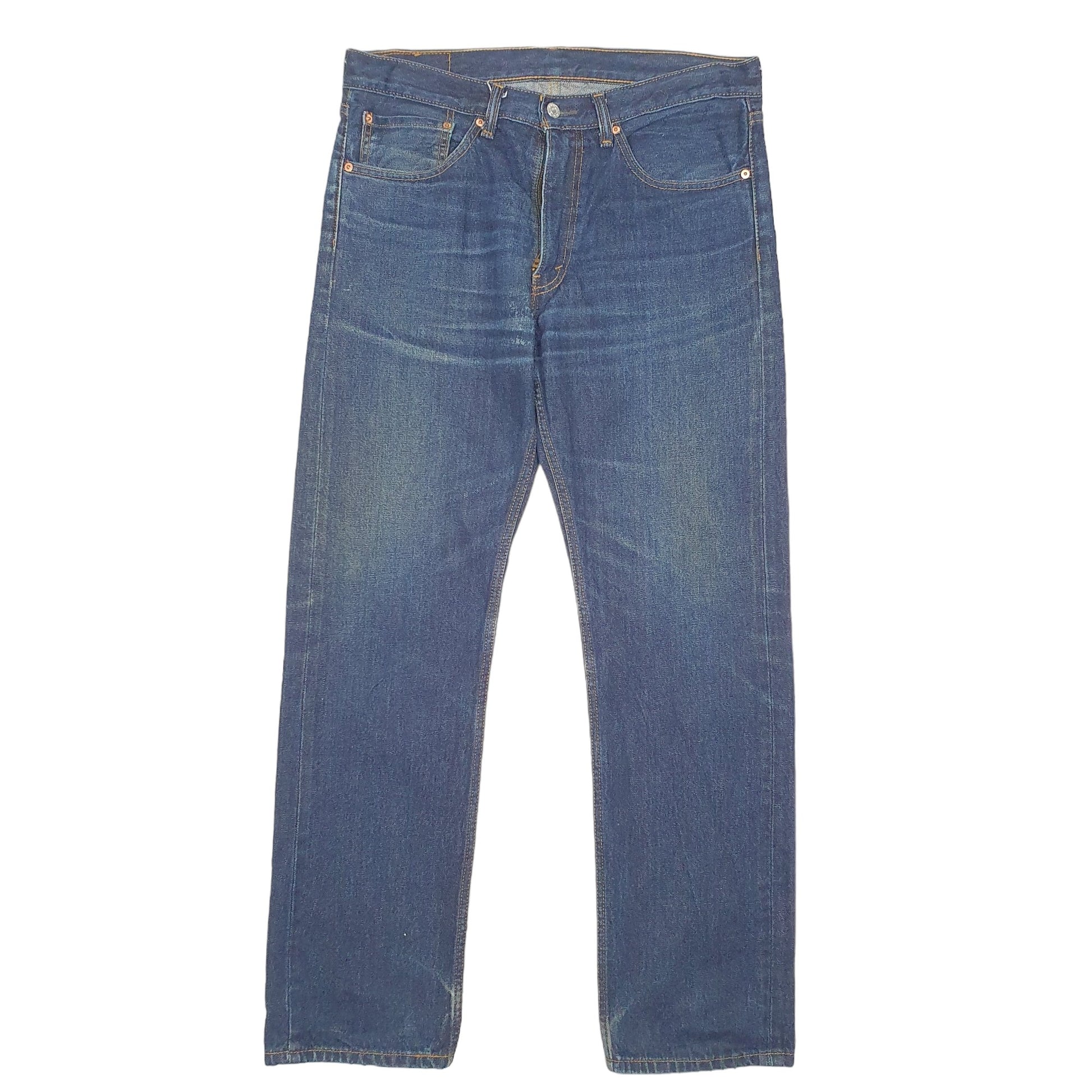 Mens Blue Levis  505 JeansW34 L32