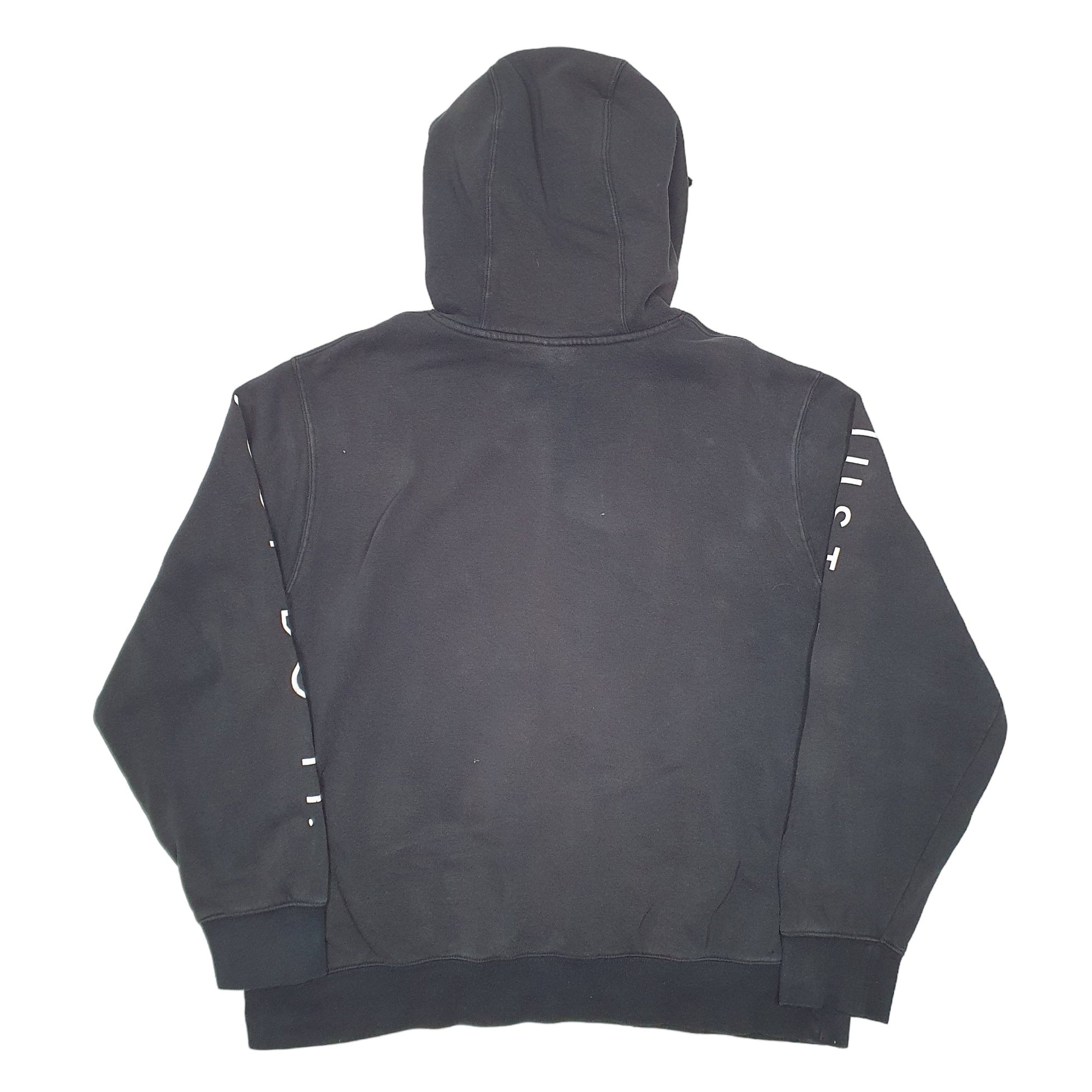 Mens Black Nike Air Spellout Hoodie Jumper