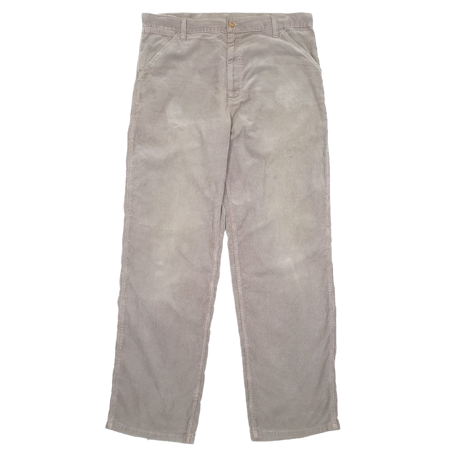Mens Grey Carhartt  Corduroy Trousers