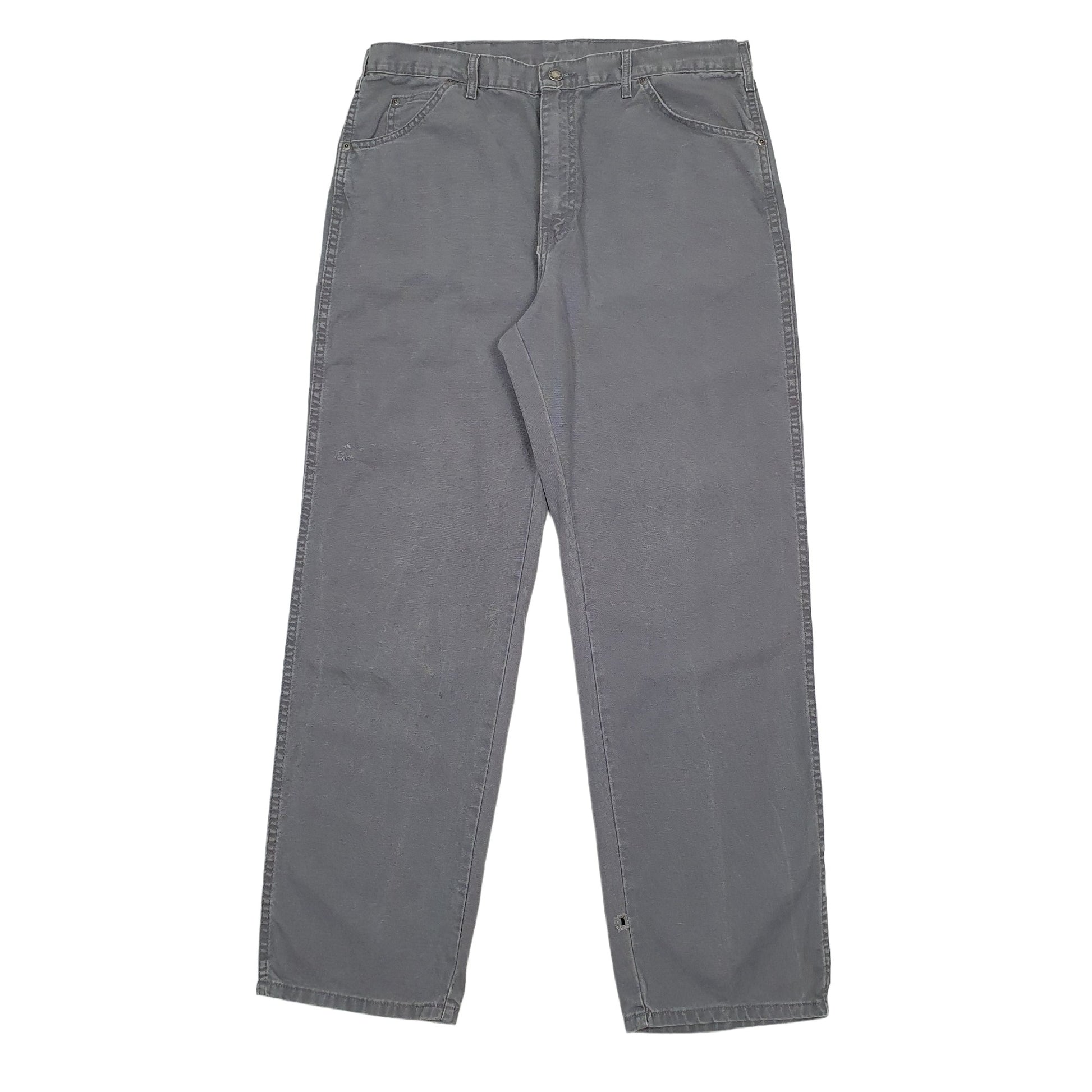 Mens Grey Dickies  Carpenter Trousers