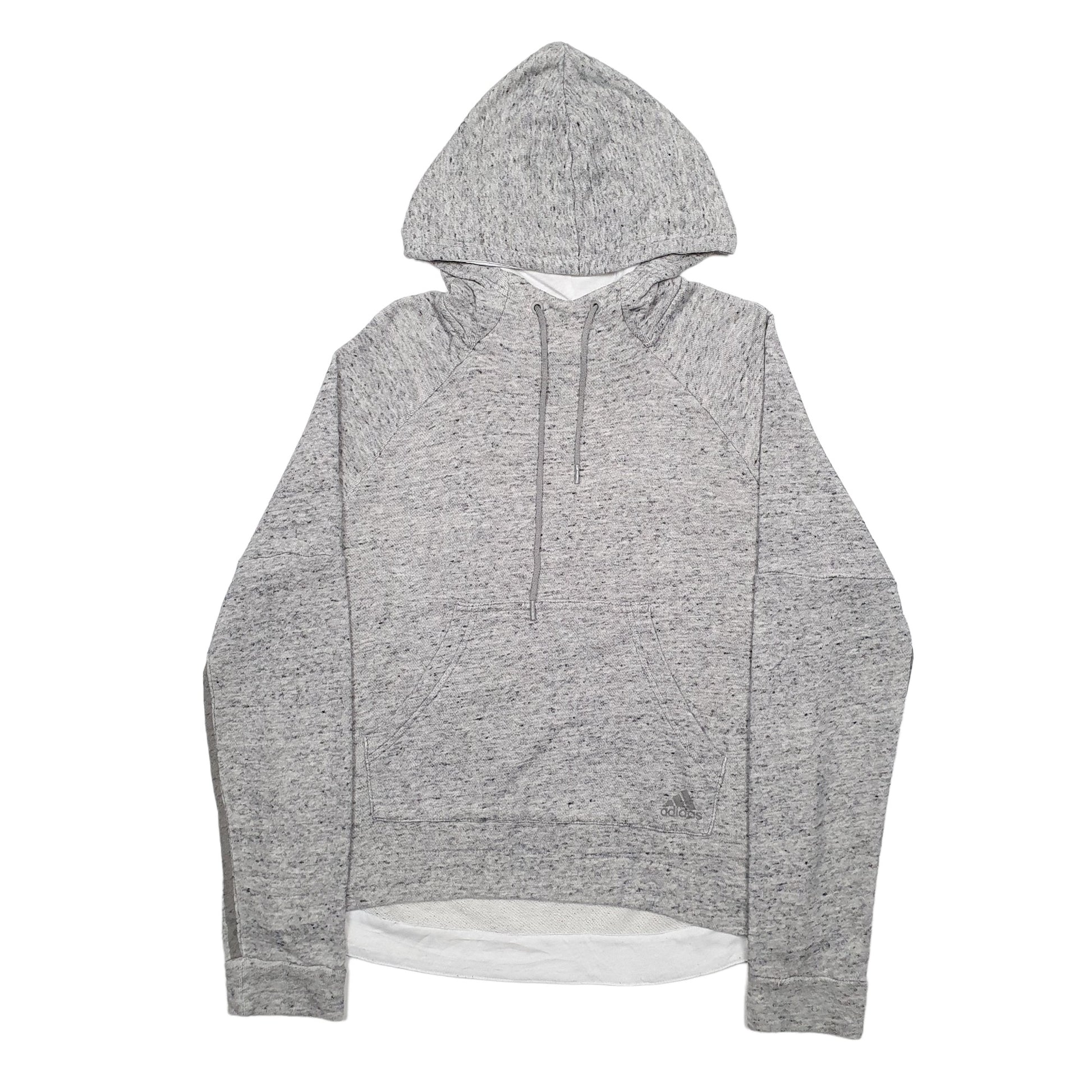 Womens Grey Adidas  Hoodie Jumper