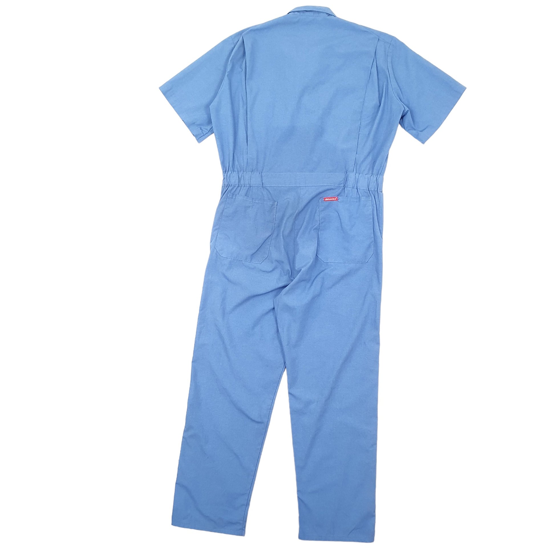 Mens Blue Dickies Lightweight Short Sleeve Overalls Coveralls Vintage  Coat