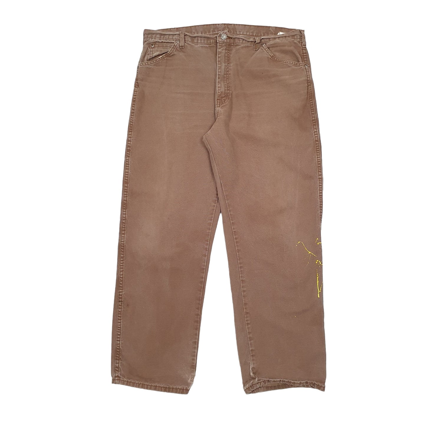 Mens Brown Dickies  Carpenter Trousers