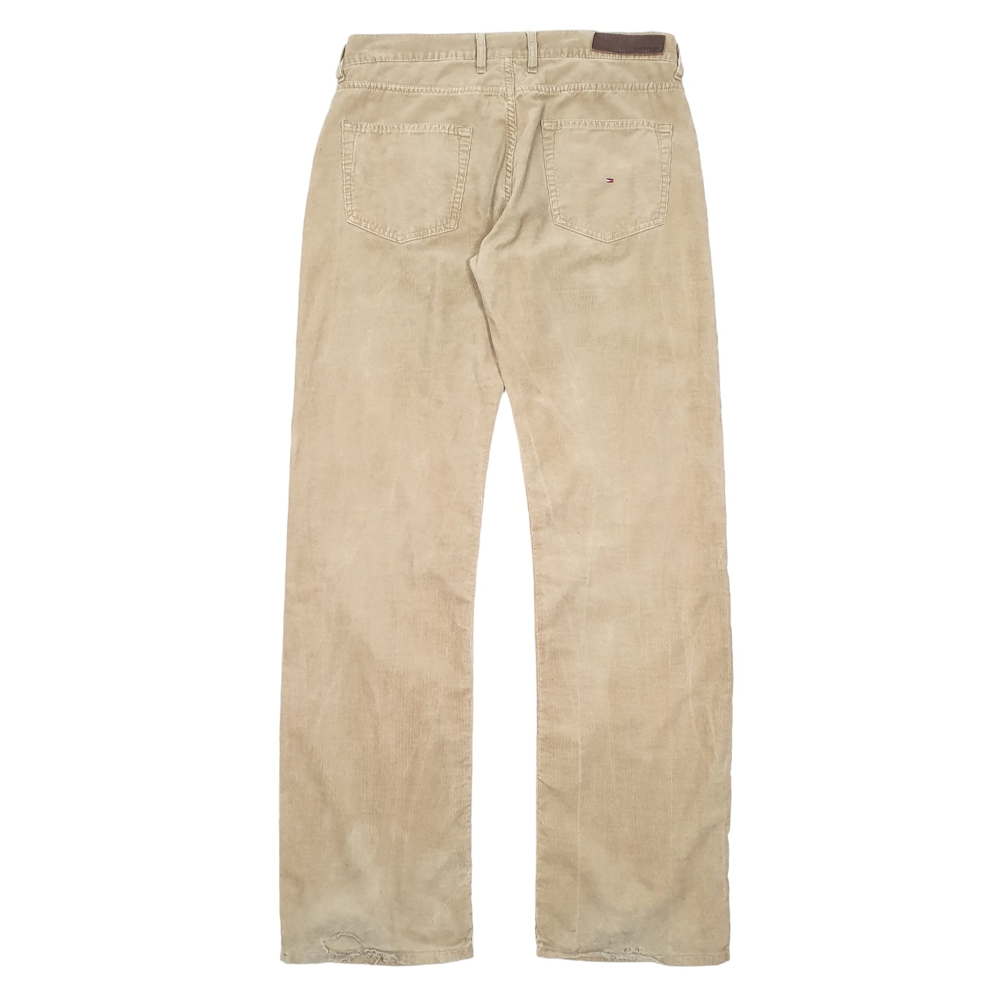 Mens Beige Tommy Hilfiger  Corduroy Trousers