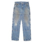 Mens Blue Dickies Double Knee Carpenter JeansW34 L36