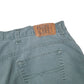 Mens Green Faded Glory  Denim Shorts