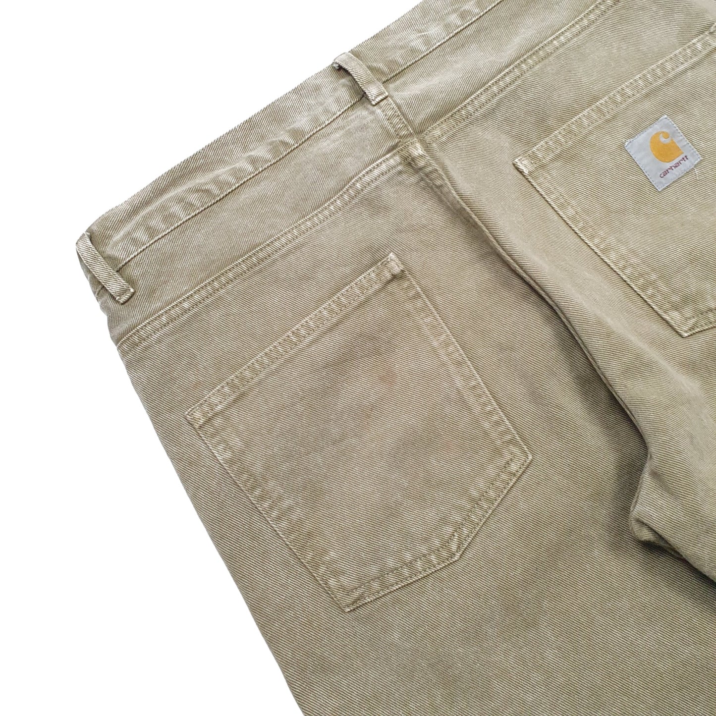 Mens Khaki Carhartt  Casual JeansW34 L26