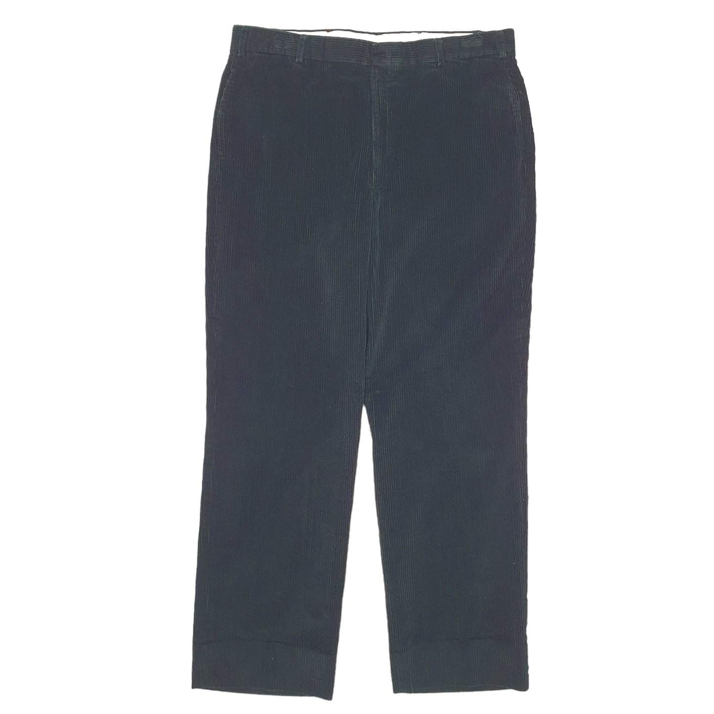 Mens Black Brooks Brothers  Corduroy Trousers