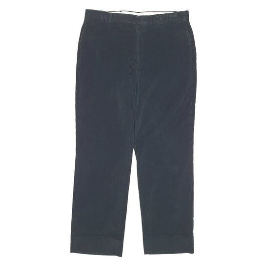 Mens Black Brooks Brothers  Corduroy Trousers