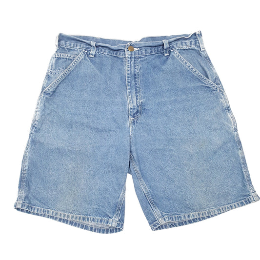 Mens Blue Carhartt Carpenter B28 Denim Shorts