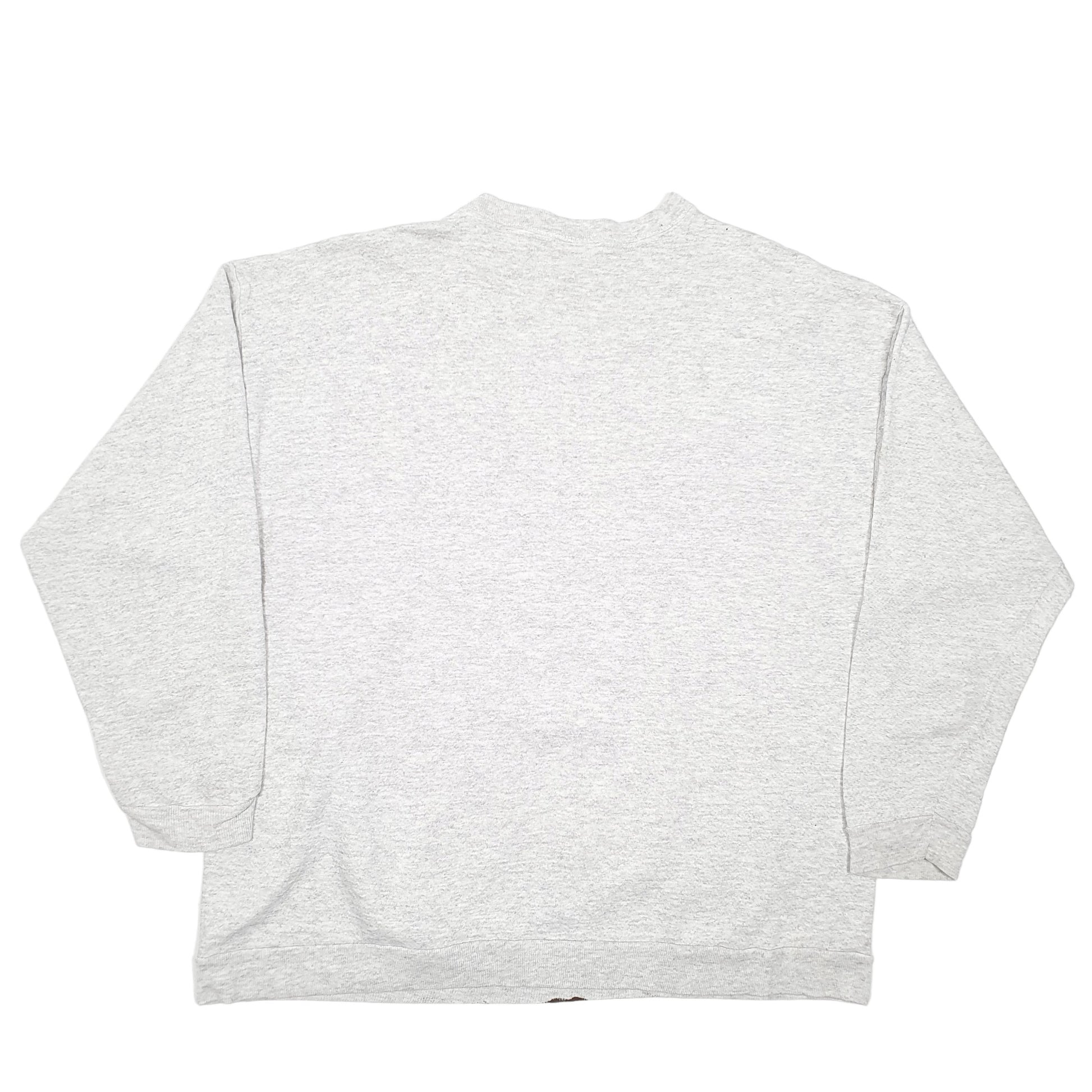 Mens Grey Mickey Mouse Disney Crewneck Jumper