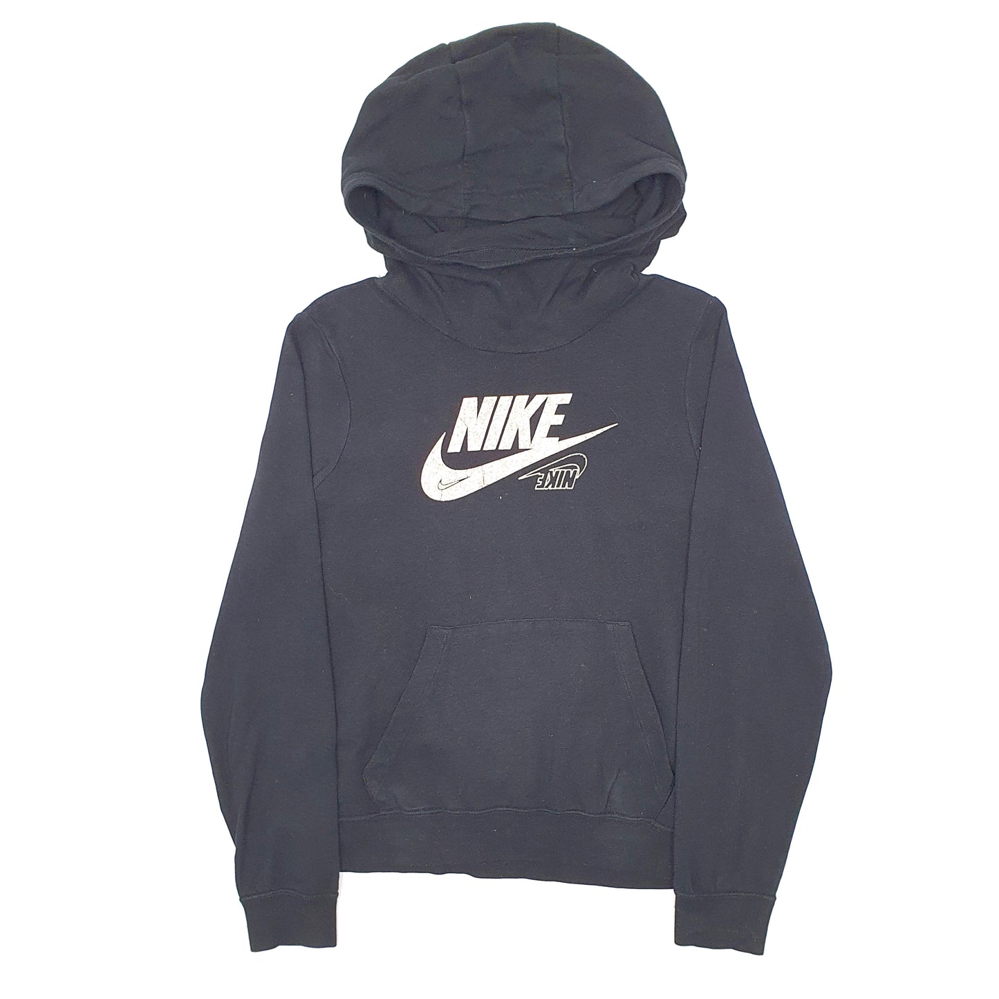 Womens Black Nike Turtle Neck Hoodie Jumper