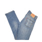 Mens Blue Levis  513 JeansW32 L32