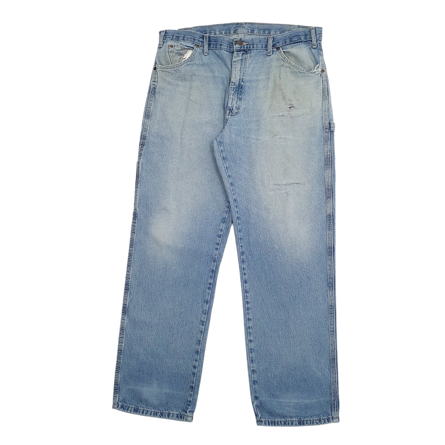 Mens Blue Dickies  Carpenter Trousers