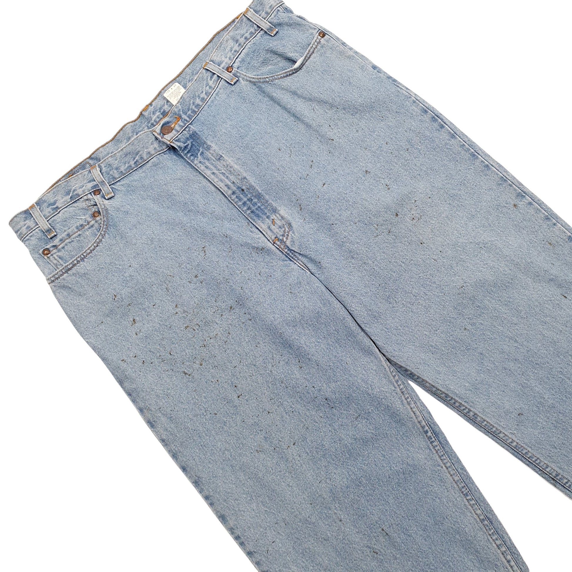 Mens Blue Levis Made In USA Vintage 540 JeansW44 L32