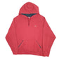 Mens Red Nike Vintage 2000s Y2K Hoodie Jumper