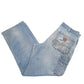 Mens Blue Carhartt Carpenter Double Knee Riveted B73 JeansW32 L30