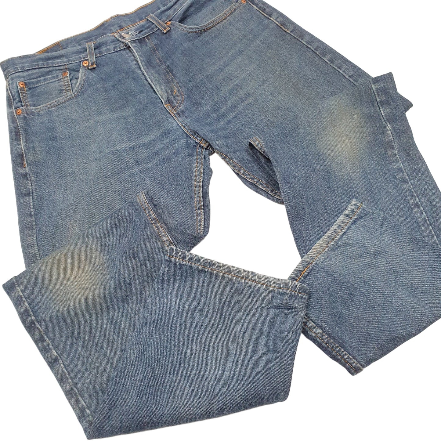 Mens Blue Levis  505 JeansW33 L34